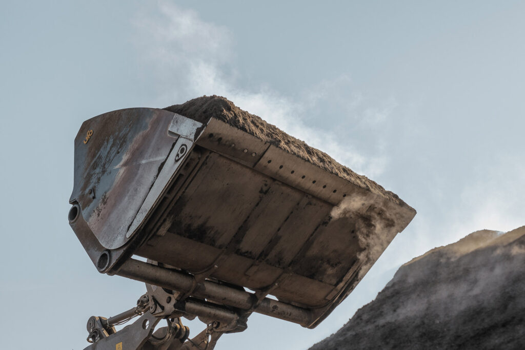 Ufo högtippande skopa